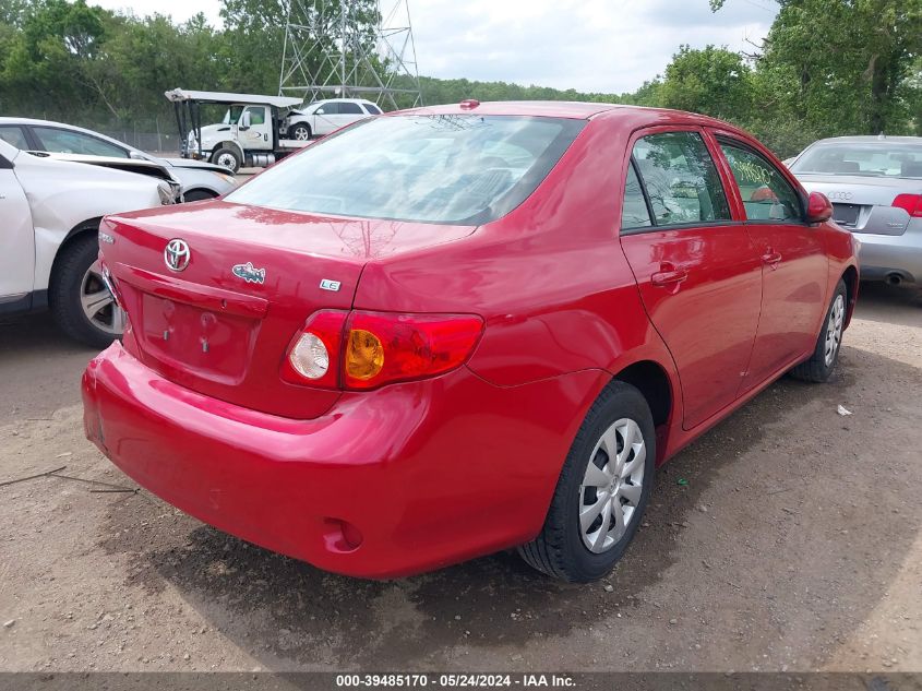 2010 Toyota Corolla Le VIN: 2T1BU4EE1AC267552 Lot: 39485170