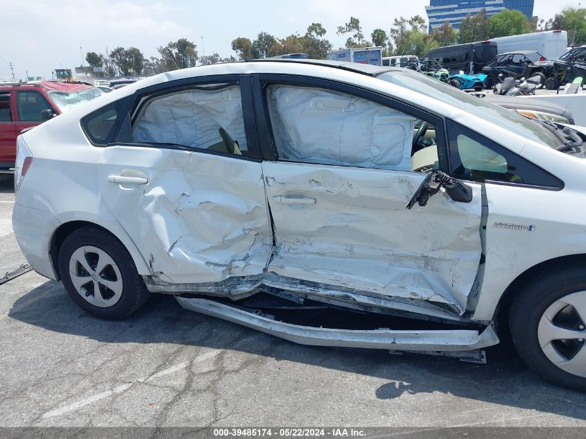 2015 Toyota Prius Four VIN: JTDKN3DU2F1974994 Lot: 39485174
