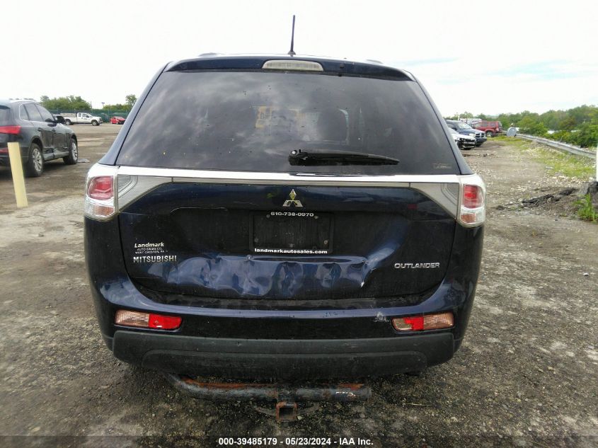 2014 Mitsubishi Outlander Se VIN: JA4AZ3A33EZ013942 Lot: 39485179