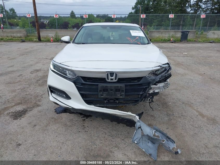 2019 Honda Accord Ex-L 2.0T VIN: 1HGCV2F58KA027457 Lot: 39485185