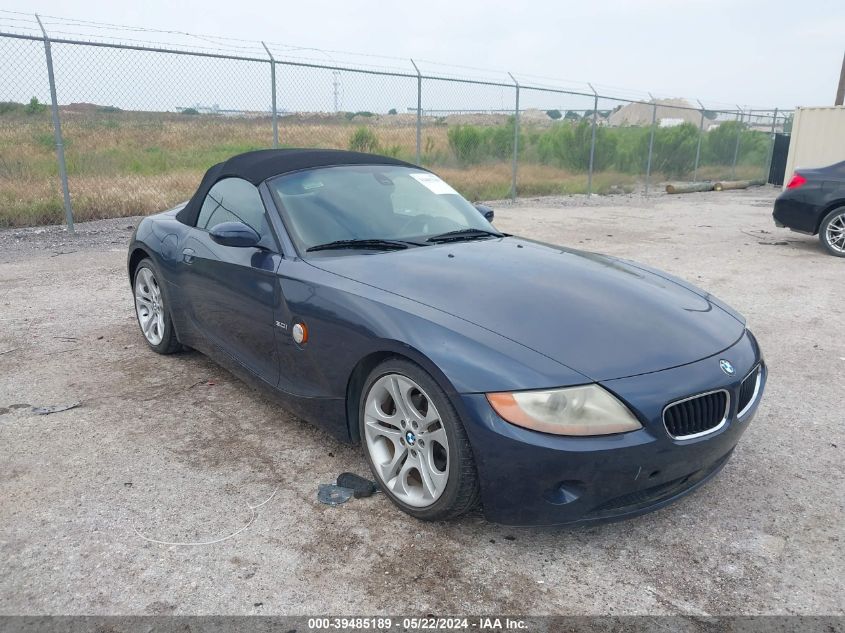 2004 BMW Z4 3.0I VIN: 4USBT53584LU06952 Lot: 39485189