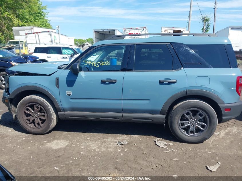 2022 Ford Bronco Sport Big Bend VIN: 3FMCR9B63NRE04017 Lot: 39485202