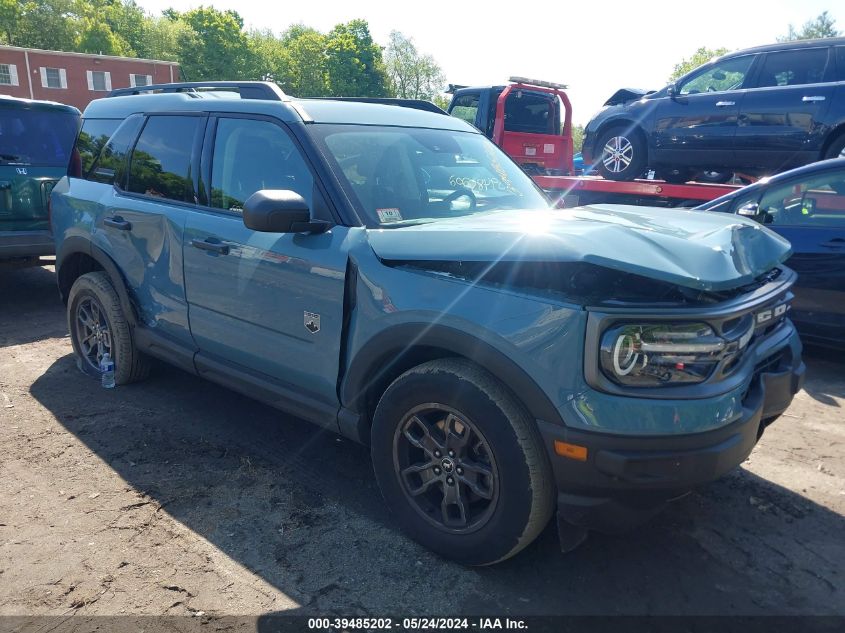 2022 Ford Bronco Sport Big Bend VIN: 3FMCR9B63NRE04017 Lot: 39485202