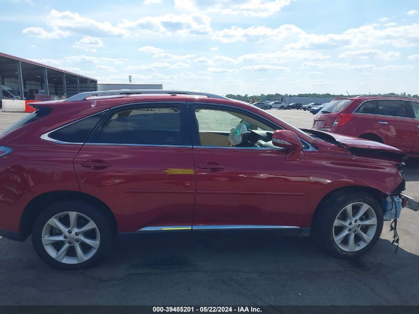 2010 Lexus Rx 350 VIN: 2T2ZK1BAXAC039906 Lot: 39485201