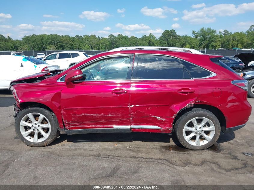 2010 Lexus Rx 350 VIN: 2T2ZK1BAXAC039906 Lot: 39485201
