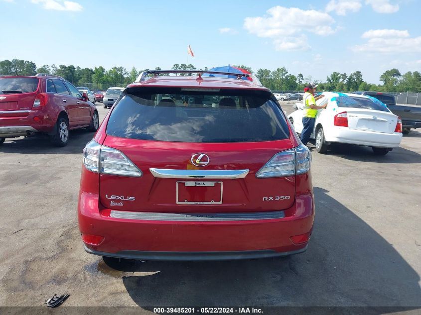 2010 Lexus Rx 350 VIN: 2T2ZK1BAXAC039906 Lot: 39485201