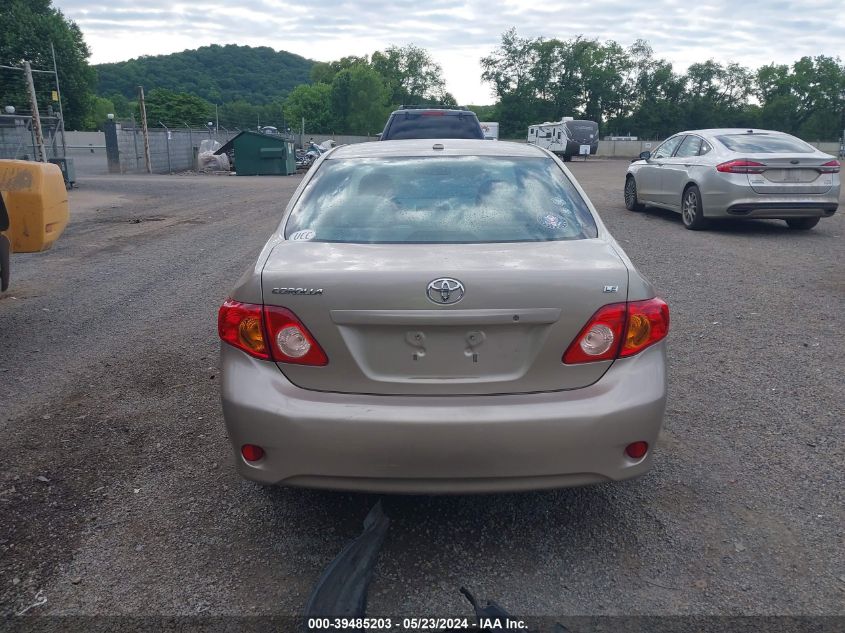 2009 Toyota Corolla Le VIN: 2T1BU40EX9C130113 Lot: 39485203