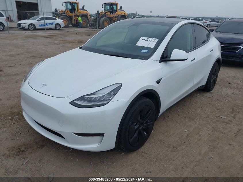 2022 TESLA MODEL Y - 7SAYGDEE3NA015840