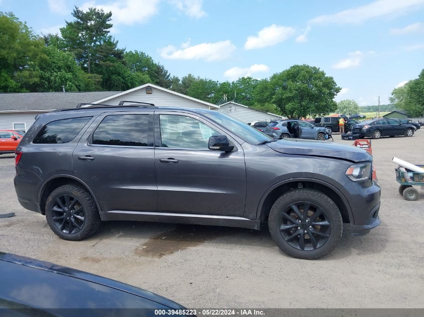 2018 Dodge Durango Gt Awd VIN: 1C4RDJDG3JC156235 Lot: 39485223