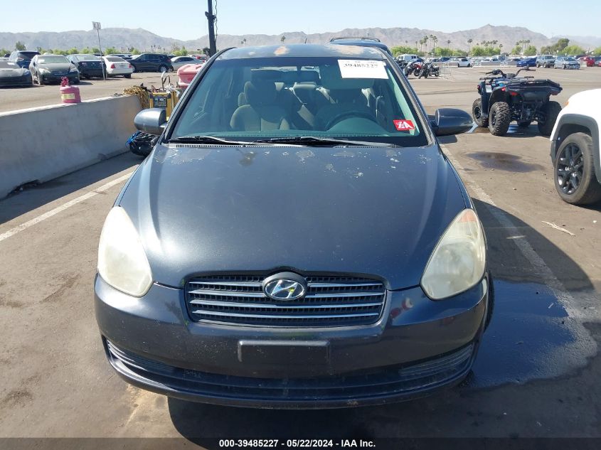 2007 Hyundai Accent Gls VIN: KMHCN46C37U098723 Lot: 39485227