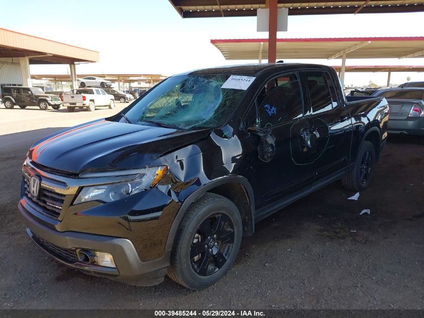 2017 Honda Ridgeline Black Edition VIN: 5FPYK3F82HB011677 Lot: 39485244