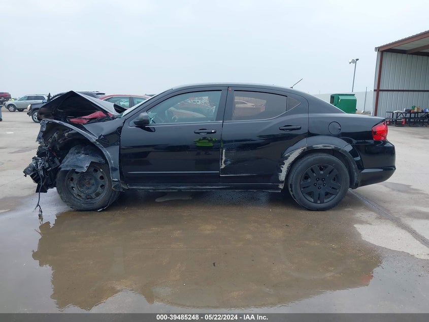 2013 DODGE AVENGER SE - 1C3CDZAB5DN710806