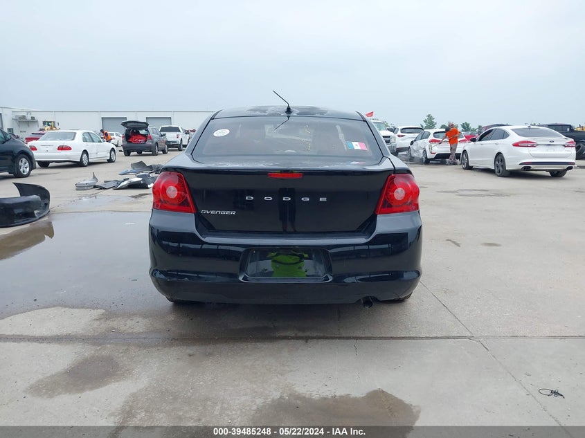 2013 DODGE AVENGER SE - 1C3CDZAB5DN710806