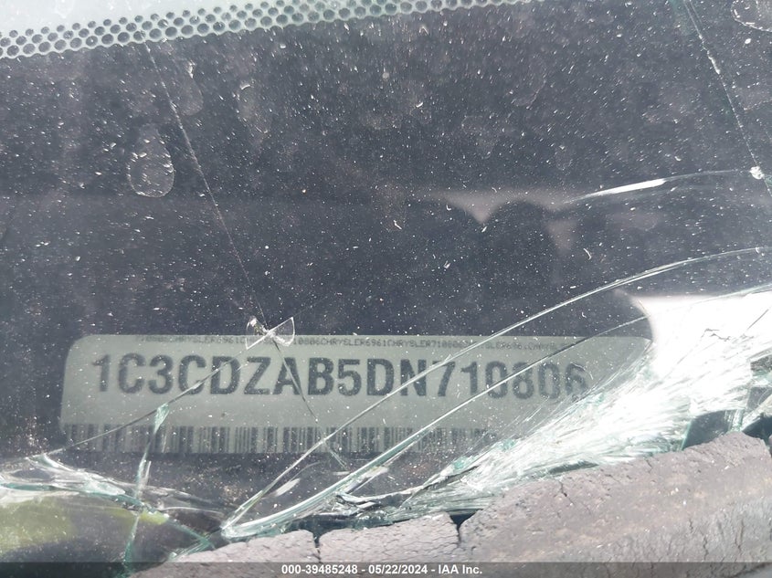 2013 DODGE AVENGER SE - 1C3CDZAB5DN710806