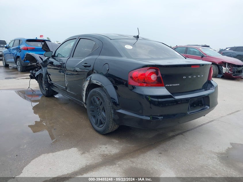 2013 DODGE AVENGER SE - 1C3CDZAB5DN710806