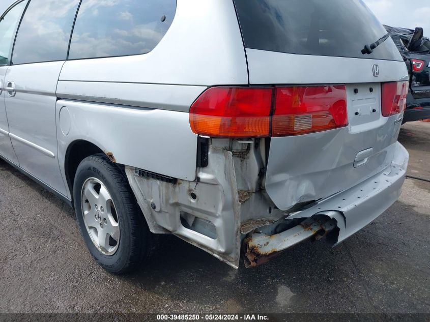 2001 Honda Odyssey Ex VIN: 2HKRL18651H519515 Lot: 39485250