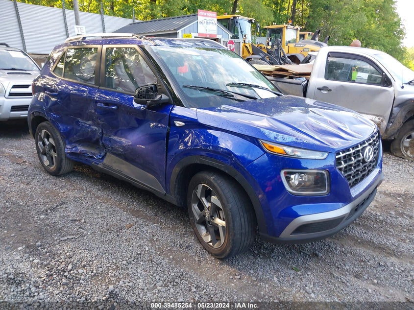 2022 Hyundai Venue Limited VIN: KMHRC8A38NU186002 Lot: 39485254