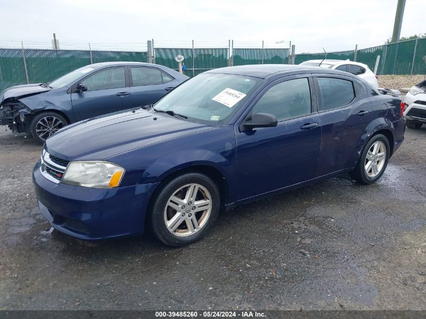 2013 Dodge Avenger Se V6 VIN: 1C3CDZAG9DN582680 Lot: 39485260