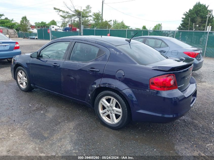 2013 Dodge Avenger Se V6 VIN: 1C3CDZAG9DN582680 Lot: 39485260