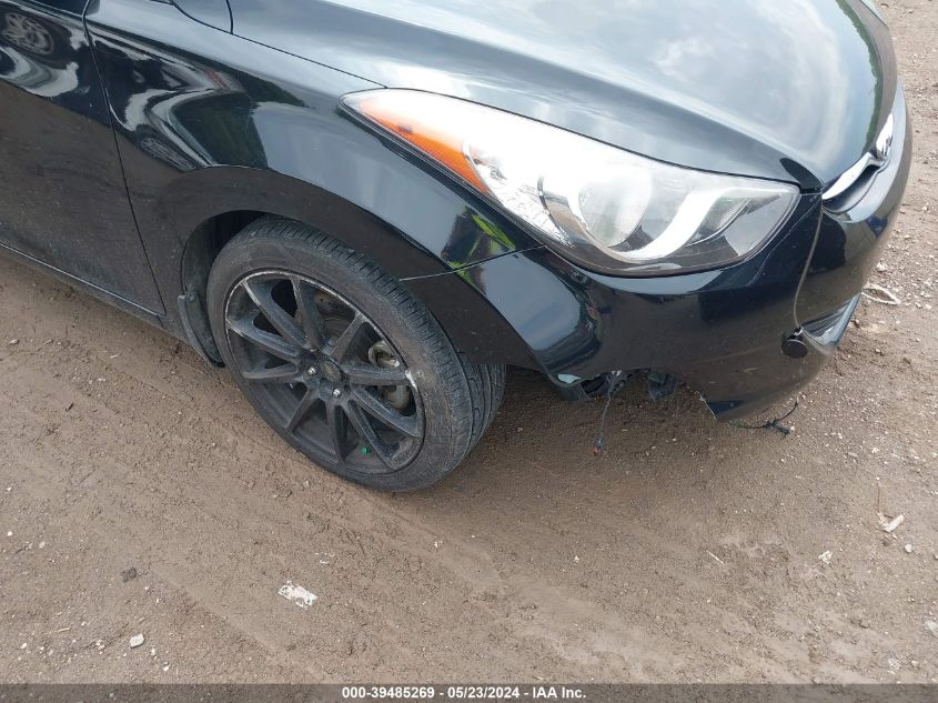2013 Hyundai Elantra Gls VIN: KMHDH4AE1DU961003 Lot: 39485269