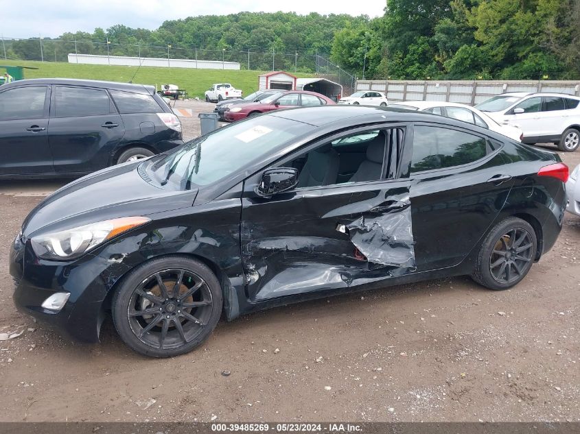 2013 Hyundai Elantra Gls VIN: KMHDH4AE1DU961003 Lot: 39485269