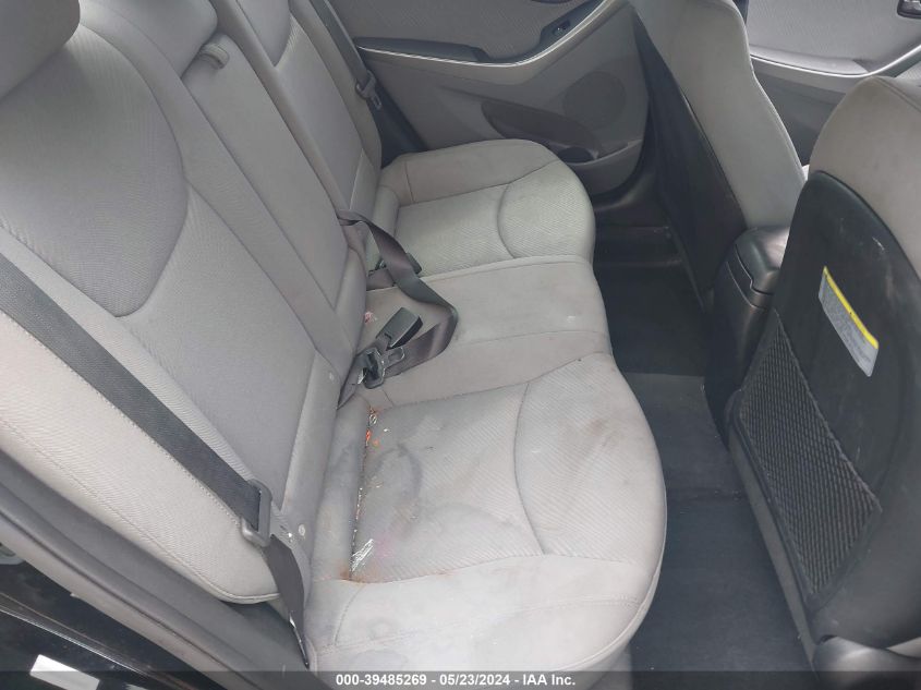 2013 Hyundai Elantra Gls VIN: KMHDH4AE1DU961003 Lot: 39485269