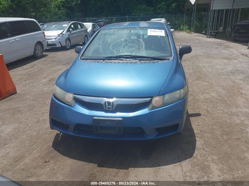 2010 Honda Civic Dx VIN: 2HGFA1F23AH573656 Lot: 39485276