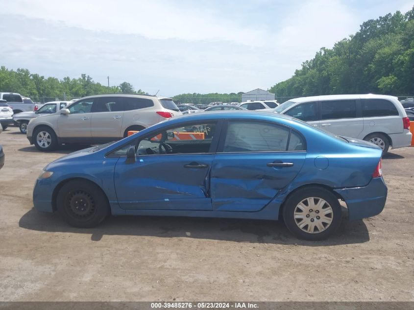 2010 Honda Civic Dx VIN: 2HGFA1F23AH573656 Lot: 39485276