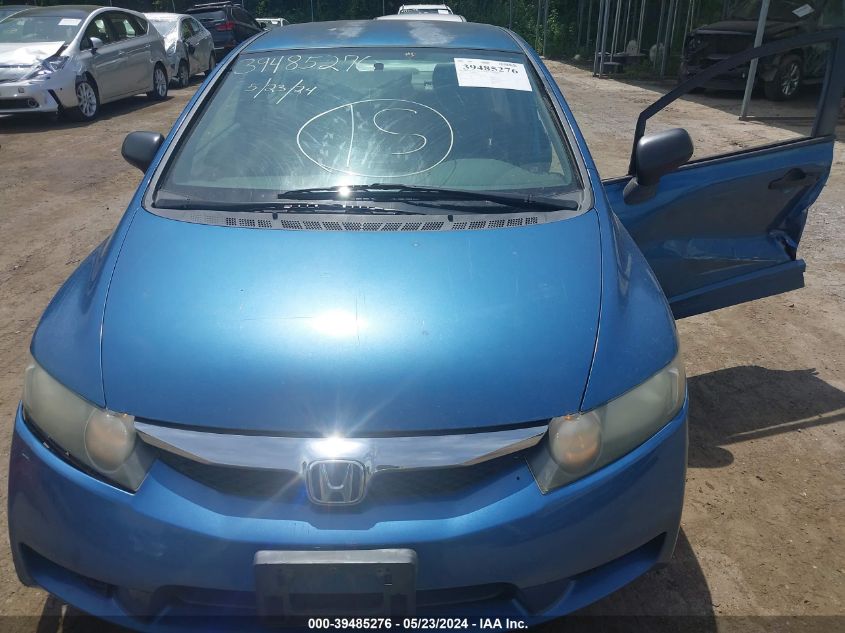 2010 Honda Civic Dx VIN: 2HGFA1F23AH573656 Lot: 39485276