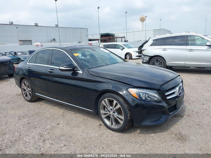 2015 Mercedes-Benz C 300 Luxury/Sport VIN: 55SWF4JB5FU092344 Lot: 39485278