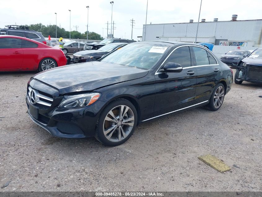 2015 Mercedes-Benz C 300 Luxury/Sport VIN: 55SWF4JB5FU092344 Lot: 39485278