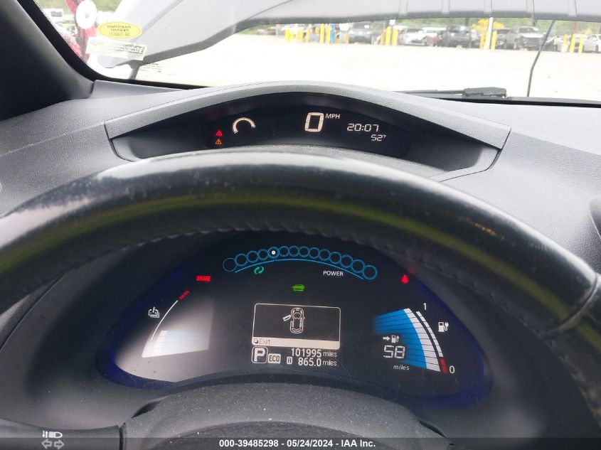 2013 Nissan Leaf S VIN: 1N4AZ0CP4DC421345 Lot: 39485298