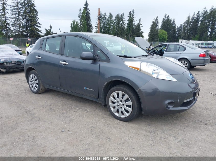 2013 Nissan Leaf S VIN: 1N4AZ0CP4DC421345 Lot: 39485298