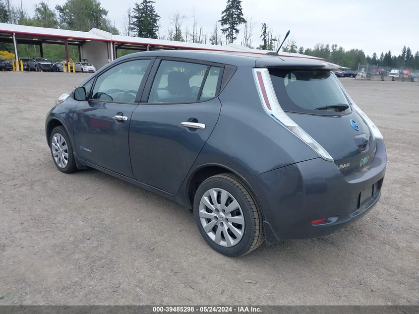 2013 Nissan Leaf S VIN: 1N4AZ0CP4DC421345 Lot: 39485298