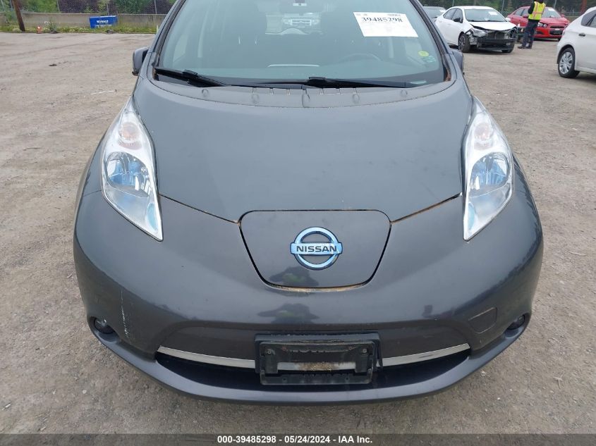 2013 Nissan Leaf S VIN: 1N4AZ0CP4DC421345 Lot: 39485298