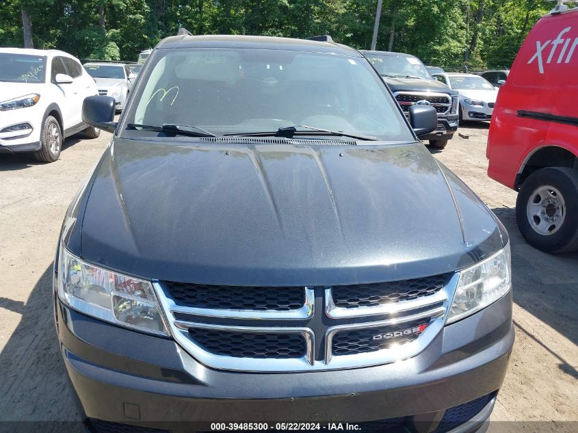 2013 Dodge Journey Se VIN: 3C4PDCABXDT587580 Lot: 39485300