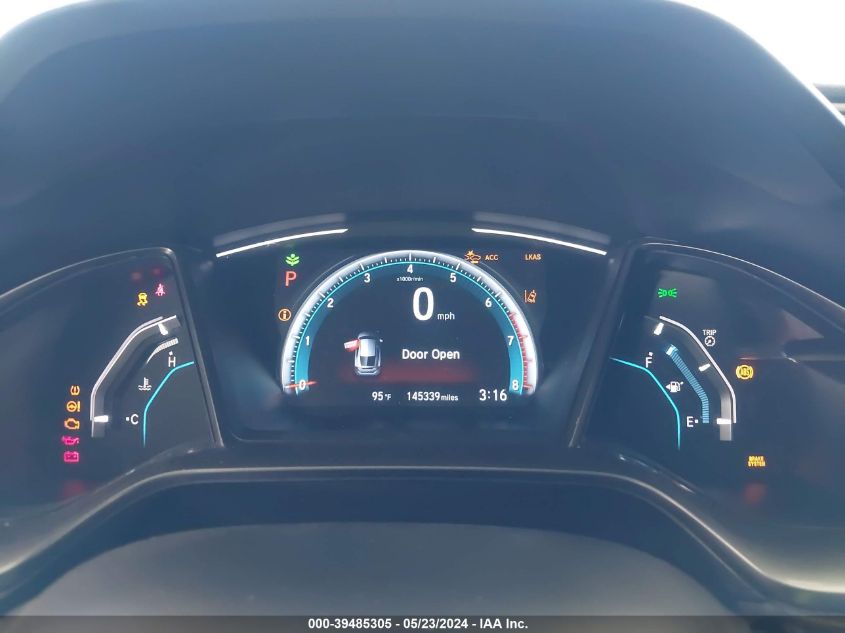 2019 Honda Civic Ex VIN: SHHFK7H64KU215969 Lot: 39485305