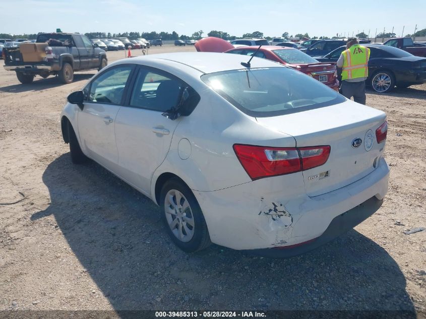 2016 Kia Rio Lx VIN: KNADM4A35G6663459 Lot: 40123158