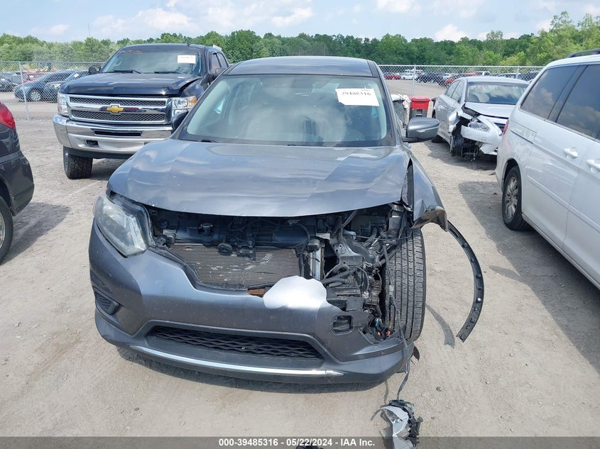 2015 Nissan Rogue S VIN: KNMAT2MT3FP517742 Lot: 39485316