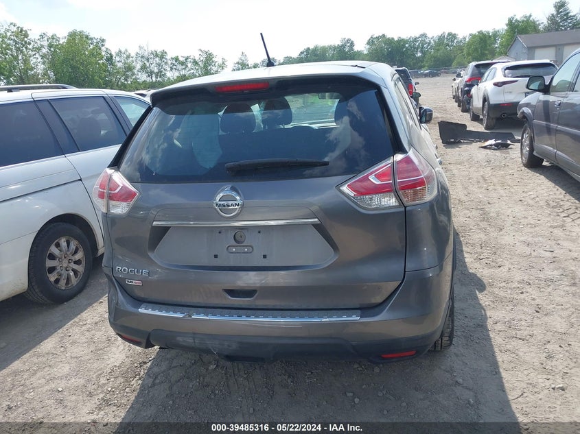2015 Nissan Rogue S VIN: KNMAT2MT3FP517742 Lot: 39485316