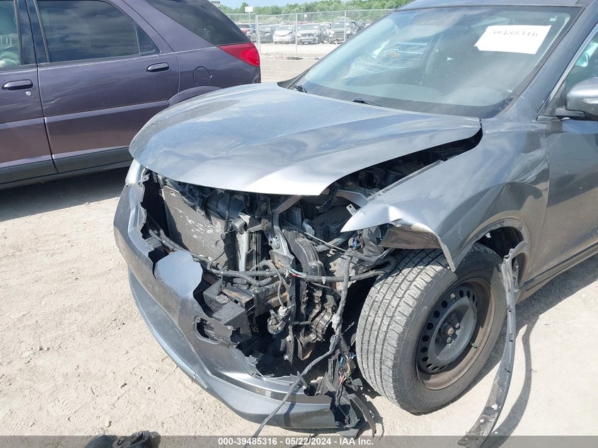 2015 Nissan Rogue S VIN: KNMAT2MT3FP517742 Lot: 39485316