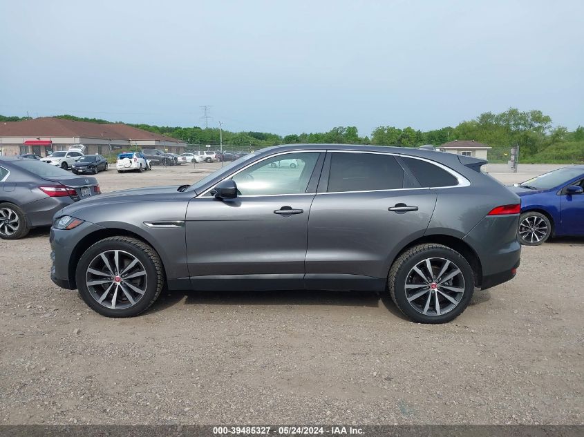 2018 Jaguar F-Pace Prestige VIN: SADCK2EV6JA256828 Lot: 39485327