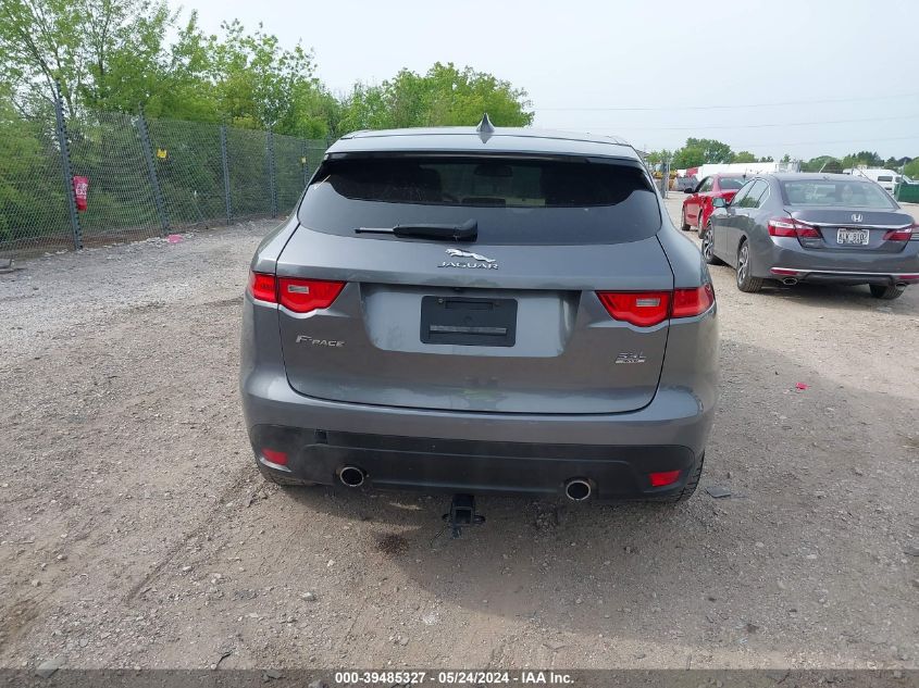 2018 Jaguar F-Pace Prestige VIN: SADCK2EV6JA256828 Lot: 39485327