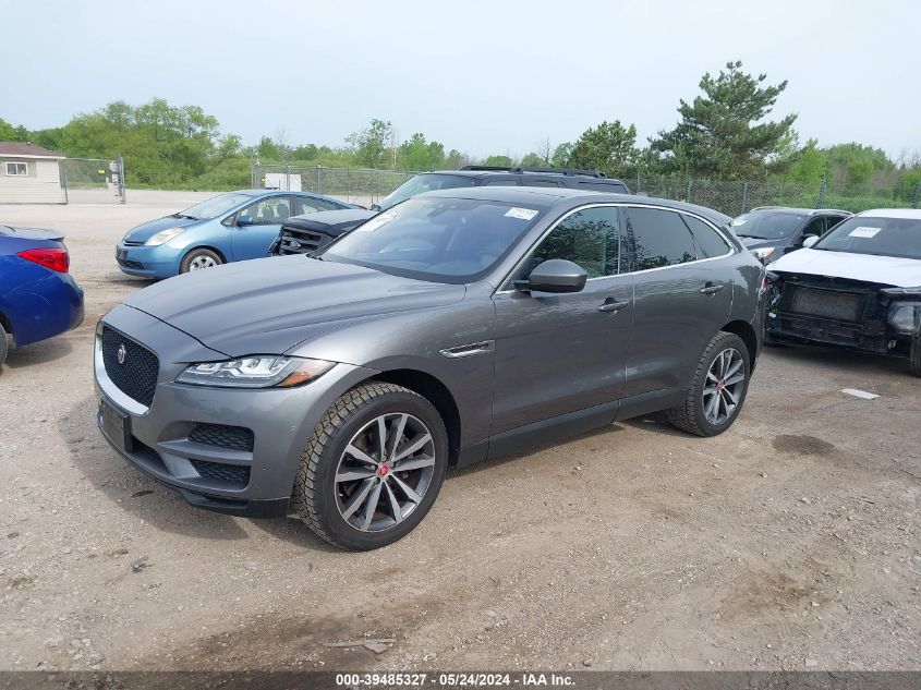 2018 Jaguar F-Pace Prestige VIN: SADCK2EV6JA256828 Lot: 39485327