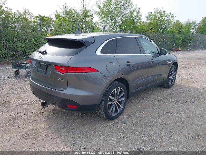 2018 Jaguar F-Pace Prestige VIN: SADCK2EV6JA256828 Lot: 39485327