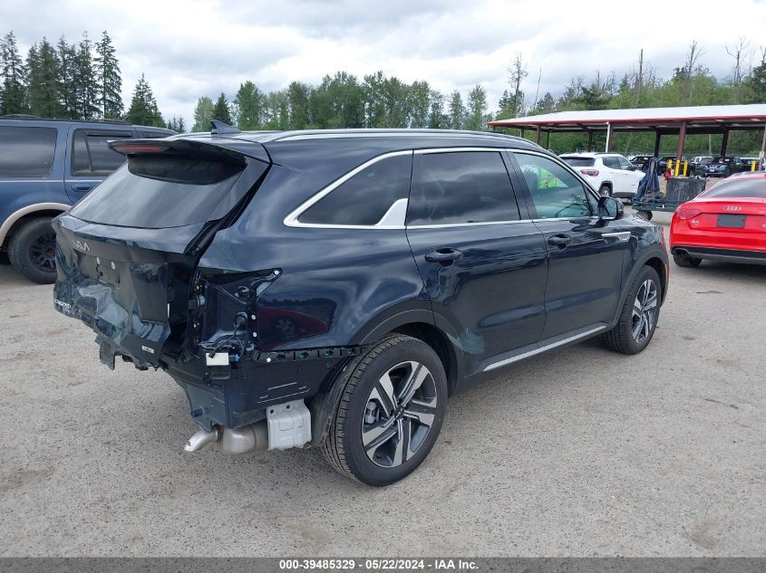 2024 Kia Sorento Hybrid Ex VIN: KNDRHDLG5R5247353 Lot: 39485329