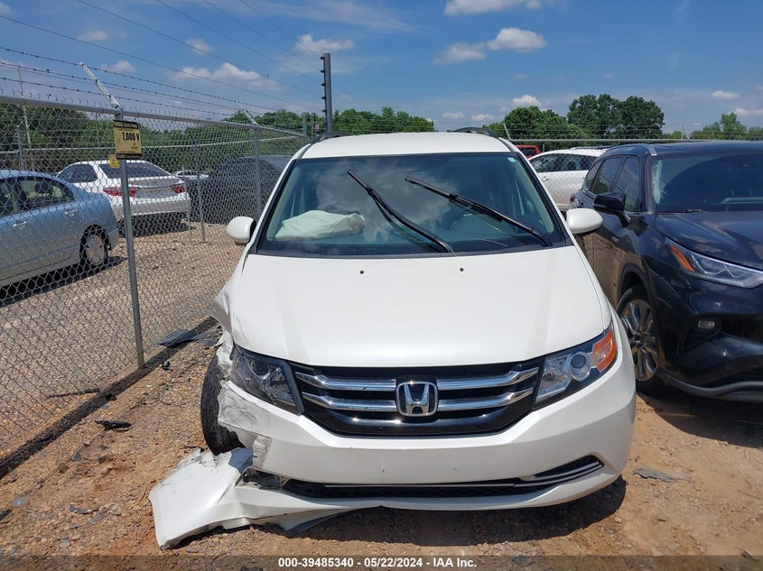 2016 Honda Odyssey Se VIN: 5FNRL5H33GB126486 Lot: 39485340