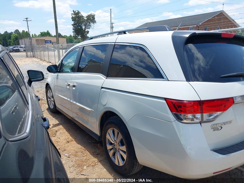2016 Honda Odyssey Se VIN: 5FNRL5H33GB126486 Lot: 39485340