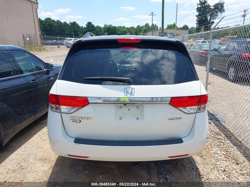 2016 Honda Odyssey Se VIN: 5FNRL5H33GB126486 Lot: 39485340