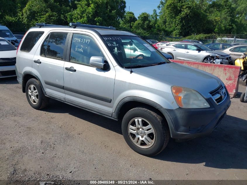 2002 Honda Cr-V Ex VIN: SHSRD78842U000109 Lot: 39485349